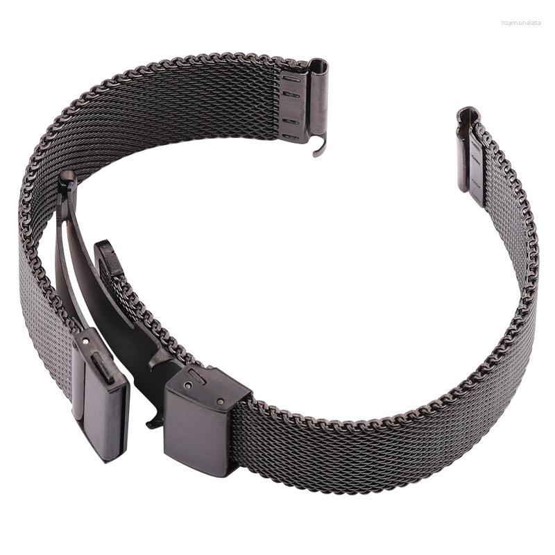 Watch Bands Mesh Milanese Loop Band Bracelet Stainless Steel Silver Black Wrist Strap Deployment Clasp 16mm 18mm 20mm 22mm 24mm
Watch Bands Mesh Milanese Loop Band Bracelet Stainless Steel Silver Black Wrist Strap Deployment Clasp 16mm 18mm 20mm 22mm 24mm
