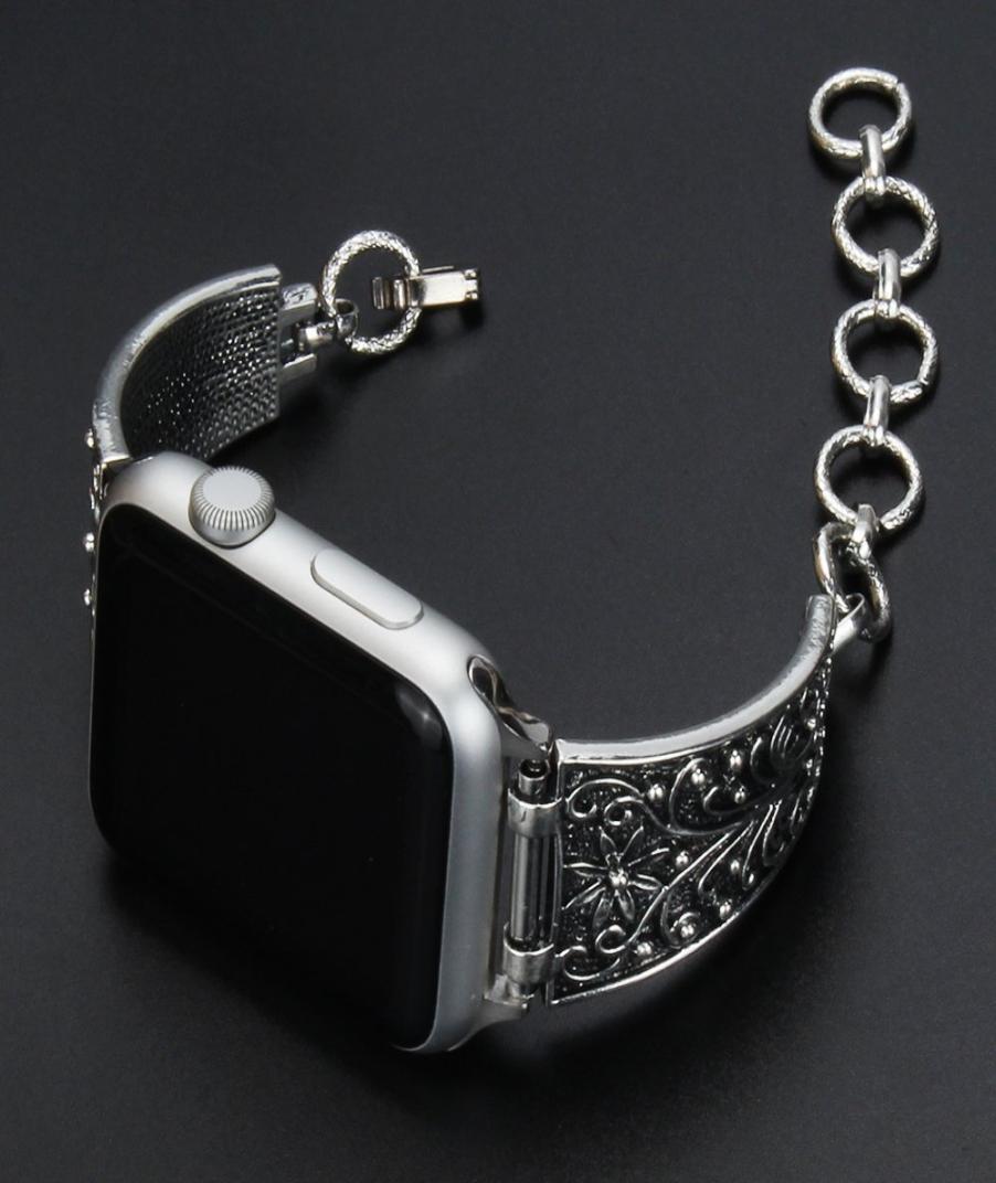 Vintage Chain Jewelry Bracelet Band for apple watch series 3 2 1 strap for iwatch 38mm 42mm Retro Adjustable Wrist Metal Clasp7957438
Vintage Chain Jewelry Bracelet Band for apple watch series 3 2 1 strap for iwatch 38mm 42mm Retro Adjustable Wrist Metal Clasp7957438