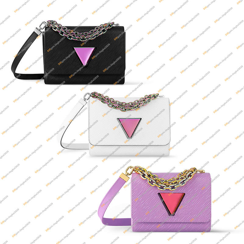 Ladies Fashion Casual Designe Luxury TWIST Bag Crossbody Shoulder Bag Totes Handbag Messenger Bag TOP Mirror Quality M22028 M22029 M22098 Pouch Purse, 19cm purple 1/ with dust bag
Ladies Fashion Casual Designe Luxury TWIST Bag Crossbody Shoulder Bag Totes Handbag Messenger Bag TOP Mirror Quality M22028 M22029 M22098 Pouch Purse, 19cm purple 1/ with dust bag