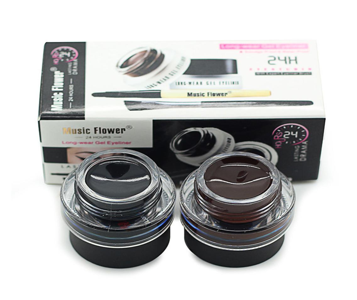 Music Flower Black Brown Twocolor Gel Eyeliner Smudge Proof Water Proof Eye Liner Eye Liner Eyeliner Gel Makeup Cosmetic B7880080, Army green
Music Flower Black Brown Twocolor Gel Eyeliner Smudge Proof Water Proof Eye Liner Eye Liner Eyeliner Gel Makeup Cosmetic B7880080, Army green