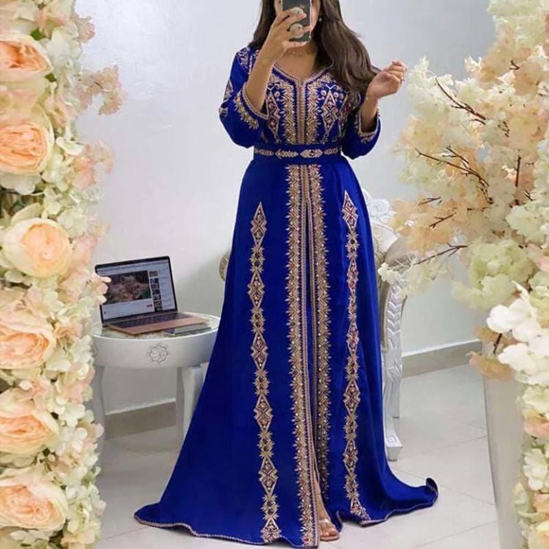 Ethnic Clothing Luxury Appliques Kaftan Dresses Women Dubai Elegant Long Sleeve Muslim Abaya Islam Turkey Jellaba Moroccan Dress Maxi 2023
Ethnic Clothing Luxury Appliques Kaftan Dresses Women Dubai Elegant Long Sleeve Muslim Abaya Islam Turkey Jellaba Moroccan Dress Maxi 2023