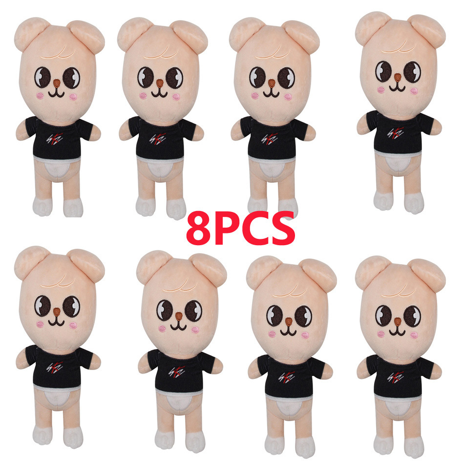 Stuffed Plush Animals 20CM Skzoo Plush Toys Stray Kids Cartoon Stuffed Animal Plushies Doll Kids Fans Toy Gift Stuffed Doll Cute Toy Peluches Pulpos 2