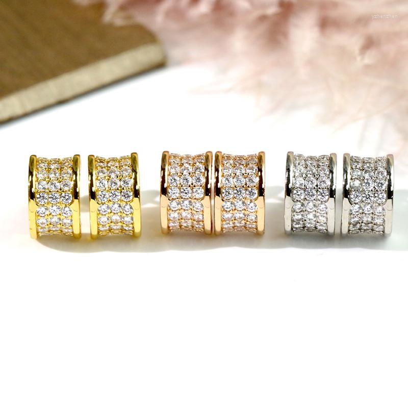Stud Earrings Classic And Trendy Semi Circular Full Diamond Fashionable Personalized Men'S Women'S Luxurious Jewelry
Stud Earrings Classic And Trendy Semi Circular Full Diamond Fashionable Personalized Men'S Women'S Luxurious Jewelry