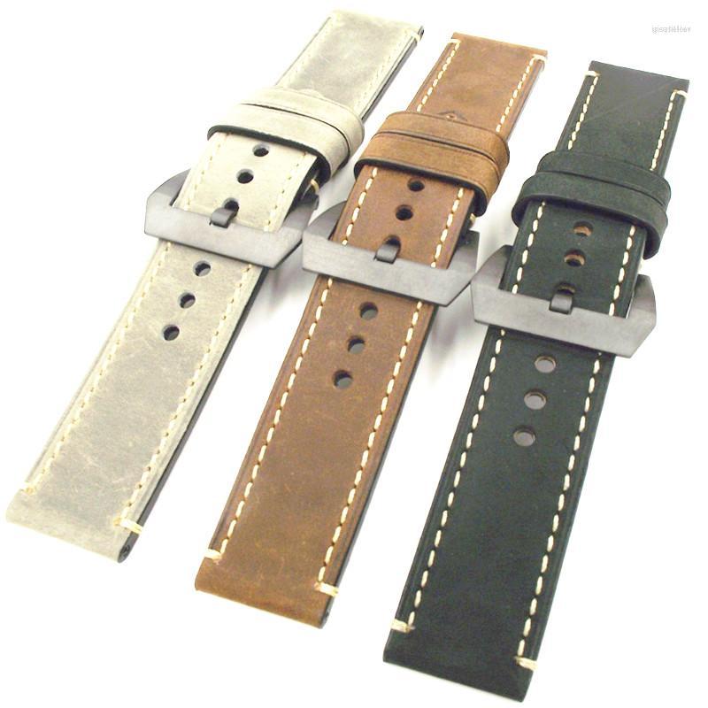 Watch Bands Black Buckle Wholesale 10PCS/Lot 20MM 22MM 24MM 26MM Genuine Leather Crazy Horse Band Strap Man Style
Watch Bands Black Buckle Wholesale 10PCS/Lot 20MM 22MM 24MM 26MM Genuine Leather Crazy Horse Band Strap Man Style