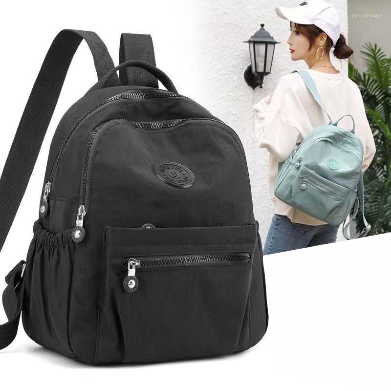 School Bags Backpack Women's Large Capacity All-match Female Light Travel Bag Teenage Girl Nylon Cloth Rucksack Bookbag, Style-b
School Bags Backpack Women's Large Capacity All-match Female Light Travel Bag Teenage Girl Nylon Cloth Rucksack Bookbag, Style-b
