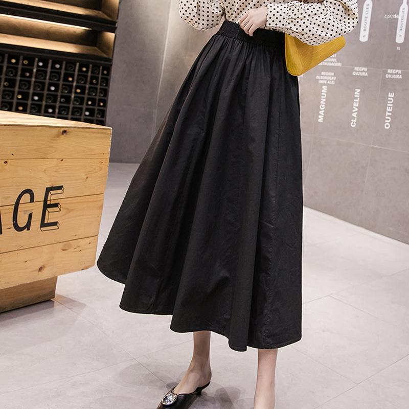 Skirts TingYiLi Women Vintage Cotton A-line Skirt Spring Autumn High Waist Pleated Midi Korean School Green Blue Black Long
Skirts TingYiLi Women Vintage Cotton A-line Skirt Spring Autumn High Waist Pleated Midi Korean School Green Blue Black Long