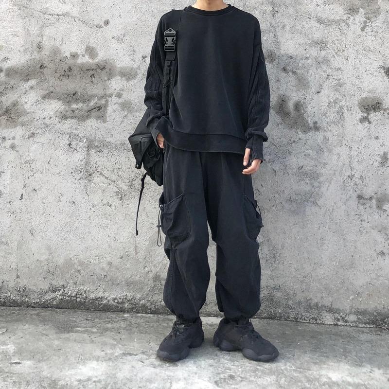 Women' Pants Women Harajuku Gothic Oversized Wide Leg Trousers Punk Black Cargo Hip Hop Streetwear Female Techwear Joggers Sweatpants, Black pants
Women' Pants Women Harajuku Gothic Oversized Wide Leg Trousers Punk Black Cargo Hip Hop Streetwear Female Techwear Joggers Sweatpants, Black pants