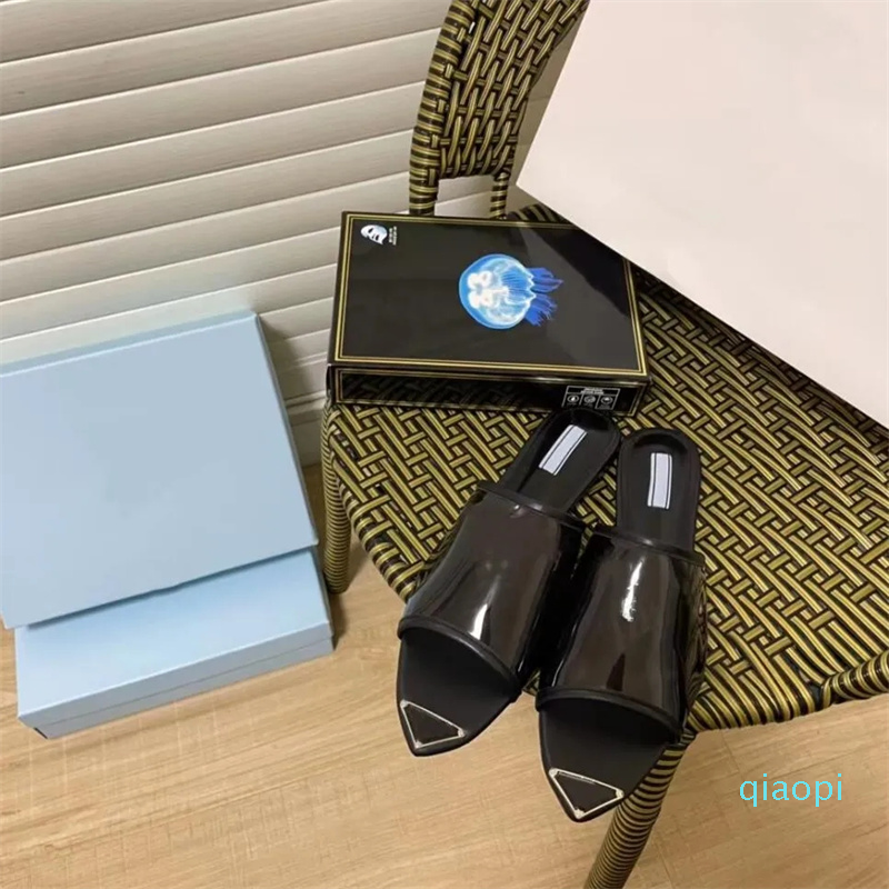 Designer Summer Slipper Prong Transparency High-Heeled Slippers Fashion Leisure Flat Bottom Slipper Luxury sandals famous designer women Slipper, Blue flat
Designer Summer Slipper Prong Transparency High-Heeled Slippers Fashion Leisure Flat Bottom Slipper Luxury sandals famous designer women Slipper, Blue flat