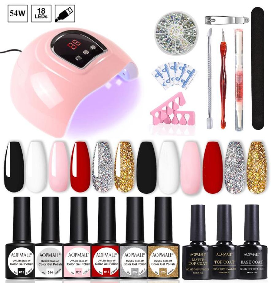 Nail Art Kits Set UV LED Lamp Dryer With Gel Polish Kit Soak Off Manicure Tools Electric Drill2394553
Nail Art Kits Set UV LED Lamp Dryer With Gel Polish Kit Soak Off Manicure Tools Electric Drill2394553