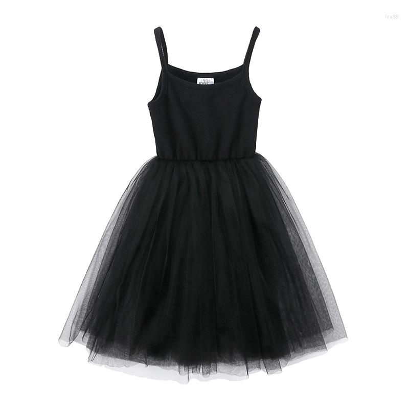 Girl Dresses Arrival Children Girl's Sling Dress Balck Mesh Princess Poncho Skirt Pure Multi- Color Knee-High Vestidos 1-8 Year, Black
Girl Dresses Arrival Children Girl's Sling Dress Balck Mesh Princess Poncho Skirt Pure Multi- Color Knee-High Vestidos 1-8 Year, Black