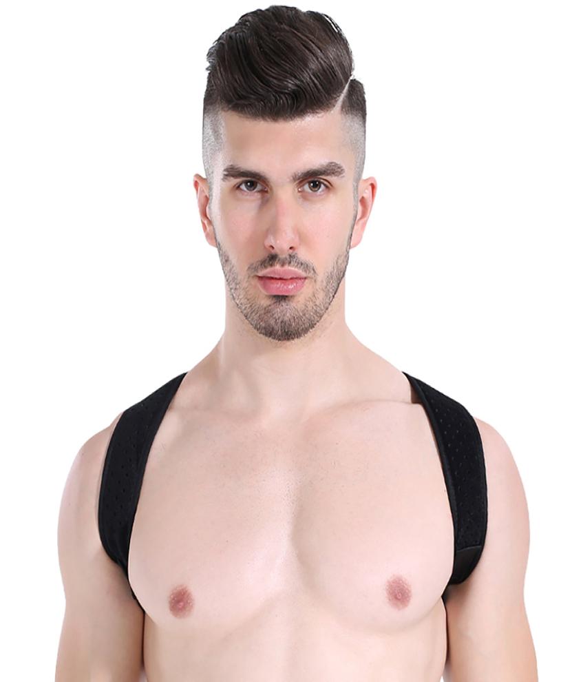 Back Shoulder Posture Correction Adjustable Adult Sports Safety Back Support Corset Spine Support Belt Posture Corrector 20173606279, Black
Back Shoulder Posture Correction Adjustable Adult Sports Safety Back Support Corset Spine Support Belt Posture Corrector 20173606279, Black