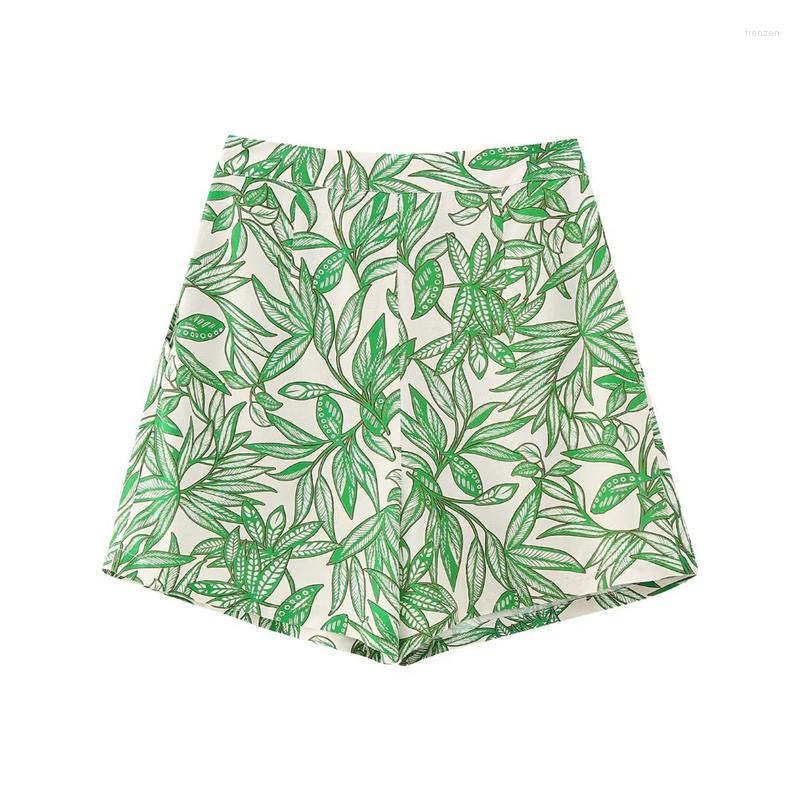 Women's Shorts 2023 Summer Woman Casual Bohemian Style Female Chic High Waisted Straight Girls Sweet Print Beach, Green
Women's Shorts 2023 Summer Woman Casual Bohemian Style Female Chic High Waisted Straight Girls Sweet Print Beach, Green