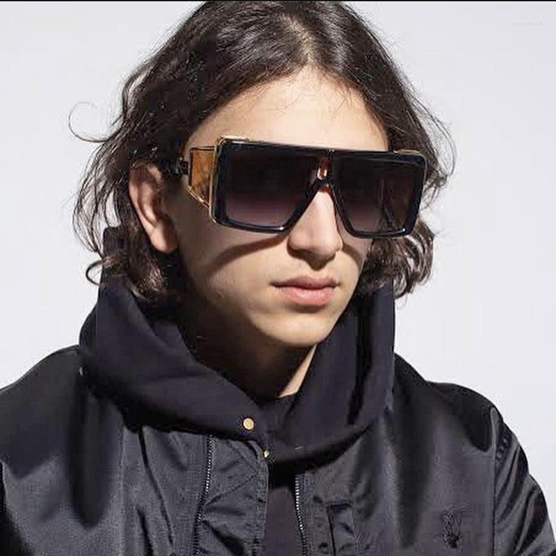 Sunglasses Fashion Oversized Women's Men's And Square Goggles Retro Steampunk Eyewear UV400
Sunglasses Fashion Oversized Women's Men's And Square Goggles Retro Steampunk Eyewear UV400