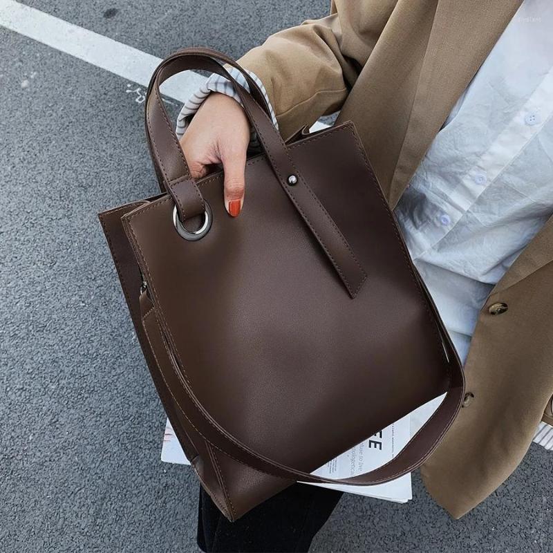 Evening Bags Vintage Women's Handbag Solid Color PU Leather Hand Women 2023 Designer Shoulder Bucket Bag Casual Travel Handbags, Black
Evening Bags Vintage Women's Handbag Solid Color PU Leather Hand Women 2023 Designer Shoulder Bucket Bag Casual Travel Handbags, Black