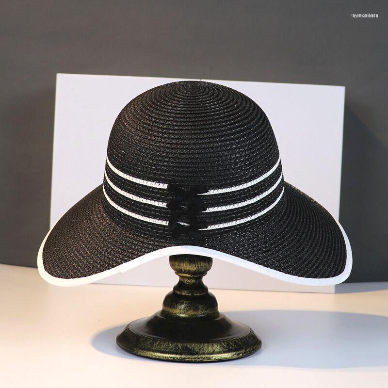 Wide Brim Hats Summer Women's Boater Beach Hat Side Female Casual Panama Lady Classic Straw Sun Women FedoraWide, White
Wide Brim Hats Summer Women's Boater Beach Hat Side Female Casual Panama Lady Classic Straw Sun Women FedoraWide, White