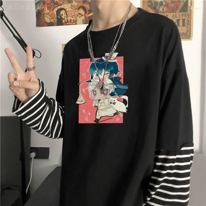 Men' T Shirts Fashion Anime The Case Study Of Vanitas Long Sleeve T-Shirt Funny Cartoon Kawaii Noe Summer Sunscreen Striped TShirts
Men' T Shirts Fashion Anime The Case Study Of Vanitas Long Sleeve T-Shirt Funny Cartoon Kawaii Noe Summer Sunscreen Striped TShirts