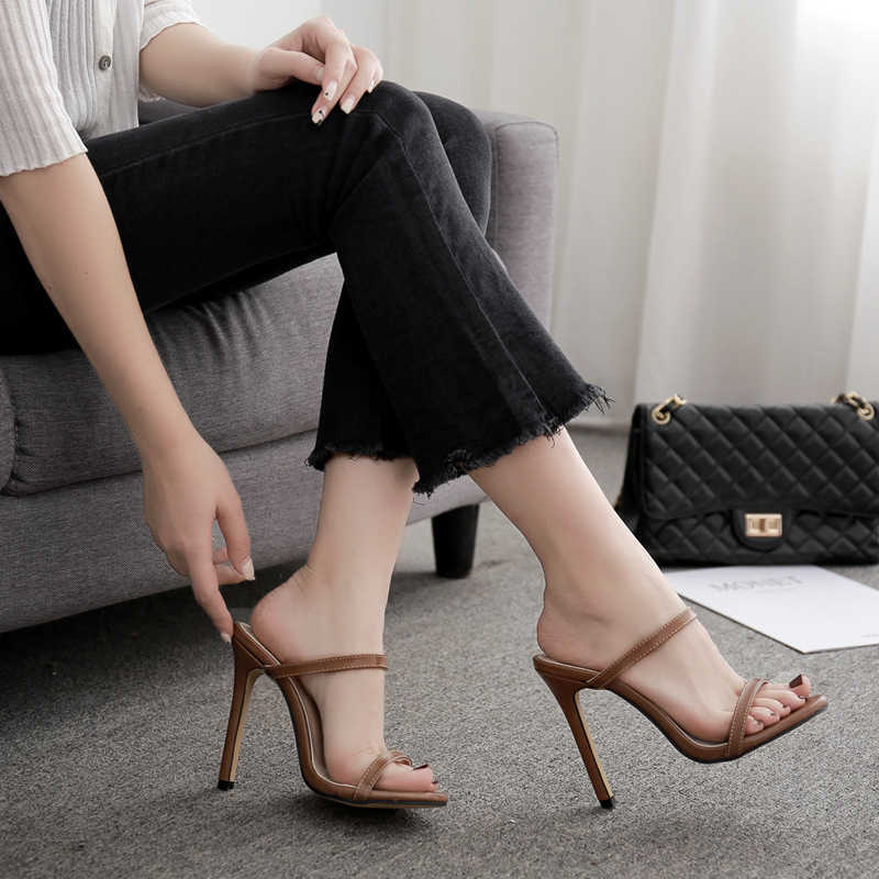 Lady Sandals Ladies Heels High Heel Women's Sexy Slim Strap Fashion Outwear Slippers, Black
Lady Sandals Ladies Heels High Heel Women's Sexy Slim Strap Fashion Outwear Slippers, Black