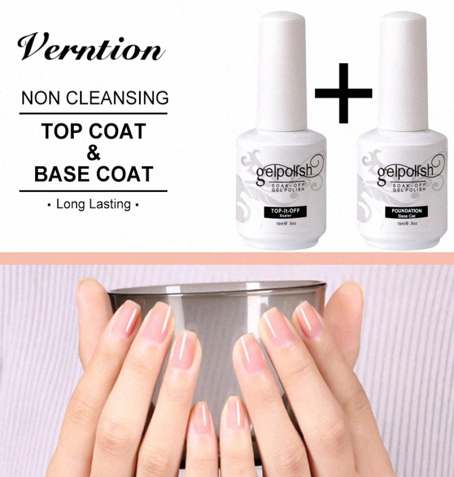 Verntion Bottom Gel 15ml No Wipe Top Base Coat UV Nail Gel No Sticky Nail Polish Easy Clean Foundation UV Polish 03gm2615734, Beige
Verntion Bottom Gel 15ml No Wipe Top Base Coat UV Nail Gel No Sticky Nail Polish Easy Clean Foundation UV Polish 03gm2615734, Beige