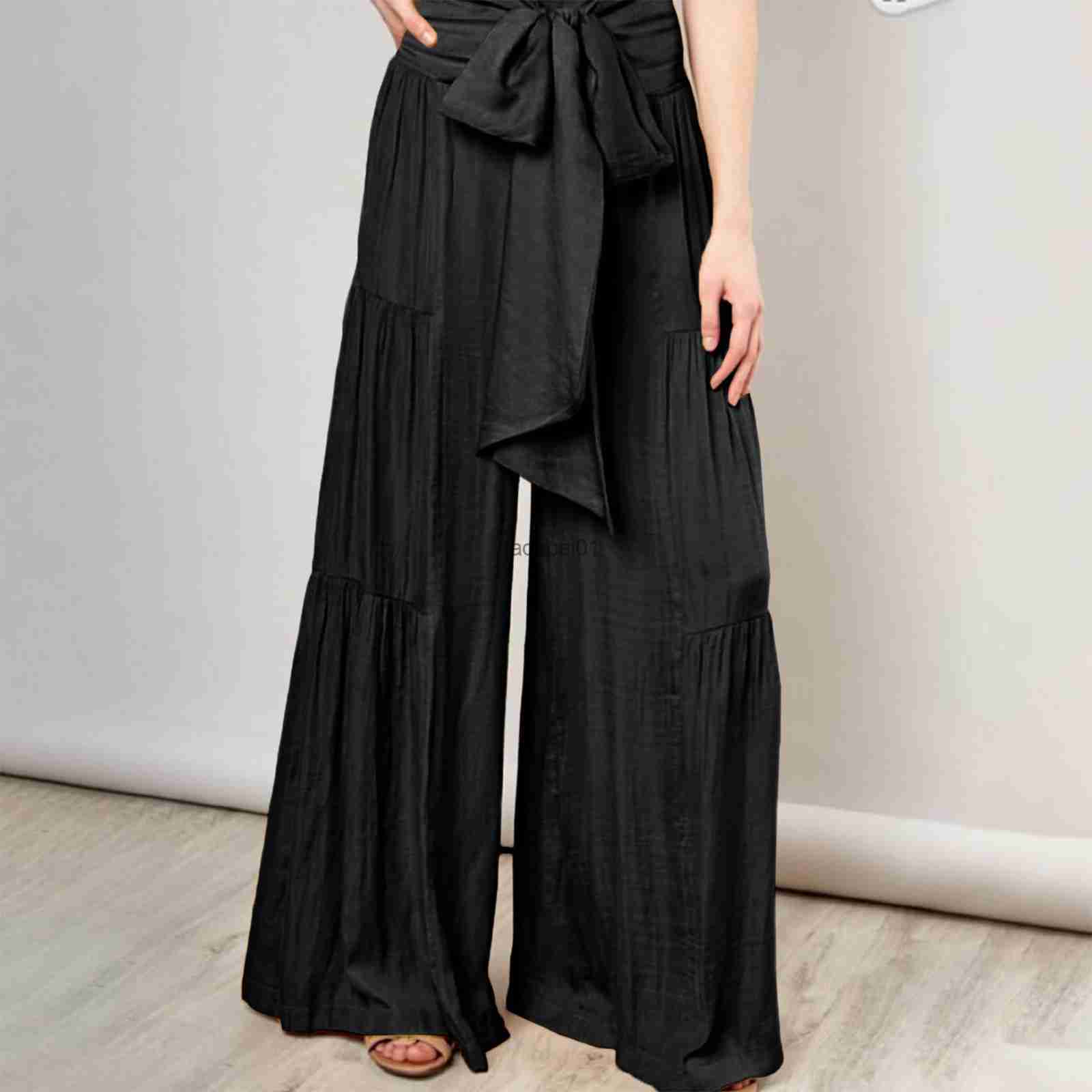 Women'S Casual Fashion AllMatch Daily Pleated WideLeg Monochrome Trousers Women'S Pants Female Clothing Pants L230621, Yellow
Women'S Casual Fashion AllMatch Daily Pleated WideLeg Monochrome Trousers Women'S Pants Female Clothing Pants L230621, Yellow