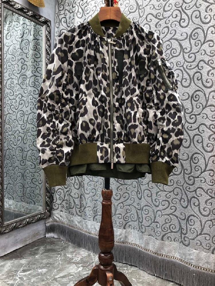 Women' Jackets 2023 Autumn Winter Fashion High Quality Coat Outerwear Women Sexy Wild Leopard Prints Long Sleeve Casual Coats Bomber, Picture shown
Women' Jackets 2023 Autumn Winter Fashion High Quality Coat Outerwear Women Sexy Wild Leopard Prints Long Sleeve Casual Coats Bomber, Picture shown