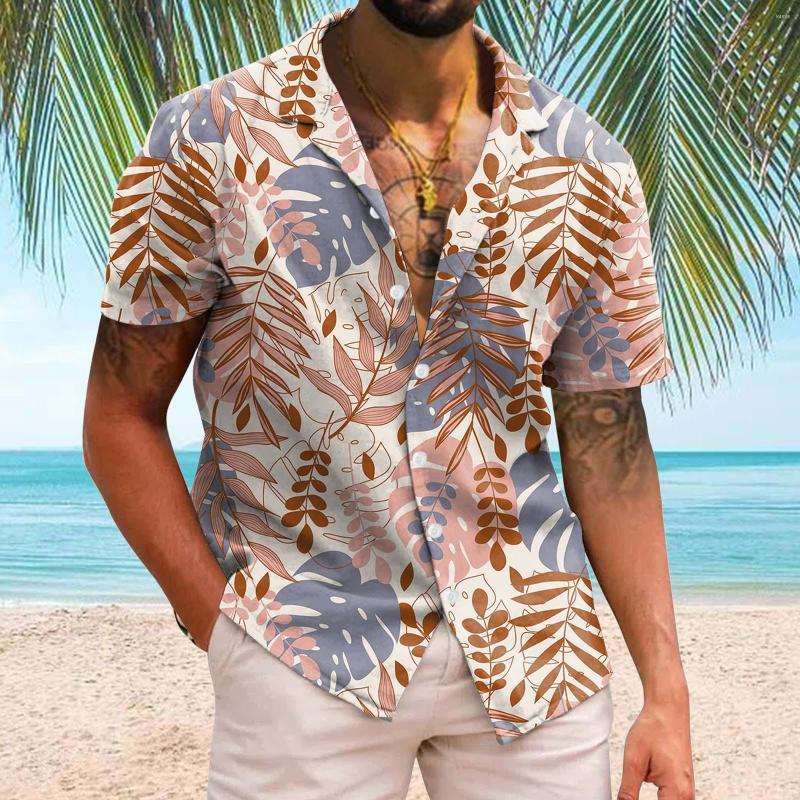 Men' Casual Shirts Leaf Print Men Fashion Hawaiian Shirt Vocation Beach Blouse Lapel Beachwear Blouses Men' Clothing, Green
Men' Casual Shirts Leaf Print Men Fashion Hawaiian Shirt Vocation Beach Blouse Lapel Beachwear Blouses Men' Clothing, Green