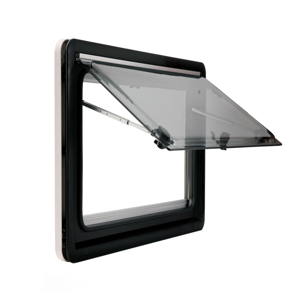 Top Hung Side Window Right Angle Ventilation Hatch With Screen and Blind RV Caravan Motorhome MG16RW
Top Hung Side Window Right Angle Ventilation Hatch With Screen and Blind RV Caravan Motorhome MG16RW