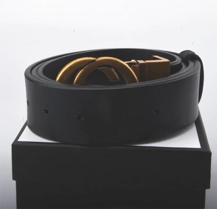 Men Designer Belts Classic fashion luxury casual letter smooth buckle womens mens leather belt