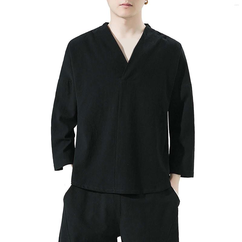 Men's Casual Shirts Men'S Fashion Spring And Summer Short Sleeved Round Neck Solid Color Shirt Blouse 80s Grandma Sweater, Black
Men's Casual Shirts Men'S Fashion Spring And Summer Short Sleeved Round Neck Solid Color Shirt Blouse 80s Grandma Sweater, Black