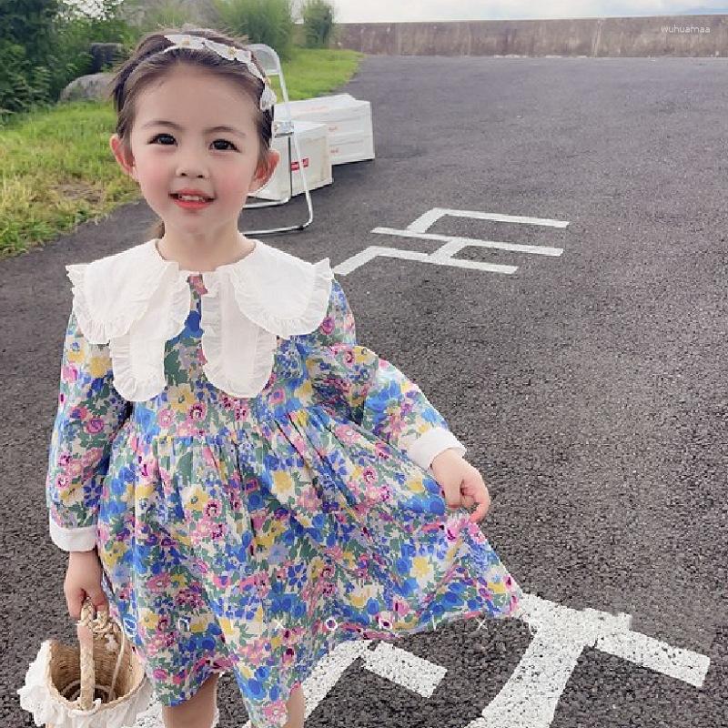 Girl Dresses Pattern Autumn Kids For Floral Pleated Party Dress Children Cotton Clothes Vestido Infantil Menina
Girl Dresses Pattern Autumn Kids For Floral Pleated Party Dress Children Cotton Clothes Vestido Infantil Menina