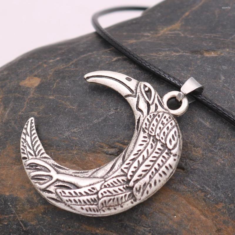 Pendant Necklaces Viking Pagan Necklace For Men Women Wicca Moon Norse Odin Raven Symbol Amulet Talisman Jewelry Drop
Pendant Necklaces Viking Pagan Necklace For Men Women Wicca Moon Norse Odin Raven Symbol Amulet Talisman Jewelry Drop