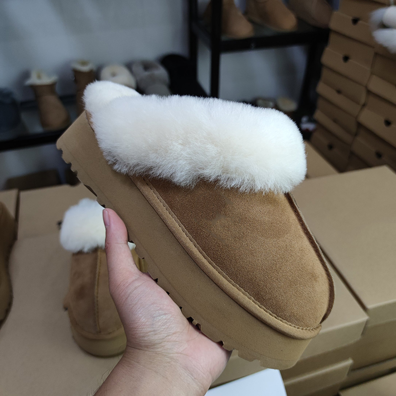 Designer Australian Platform Slippers Tazz Tasman Chestnut Classic Mini Snow Boots Thick Bottom Real Leather Furry Slides Australia Booties Size 35-43, 3#
Designer Australian Platform Slippers Tazz Tasman Chestnut Classic Mini Snow Boots Thick Bottom Real Leather Furry Slides Australia Booties Size 35-43, 3#