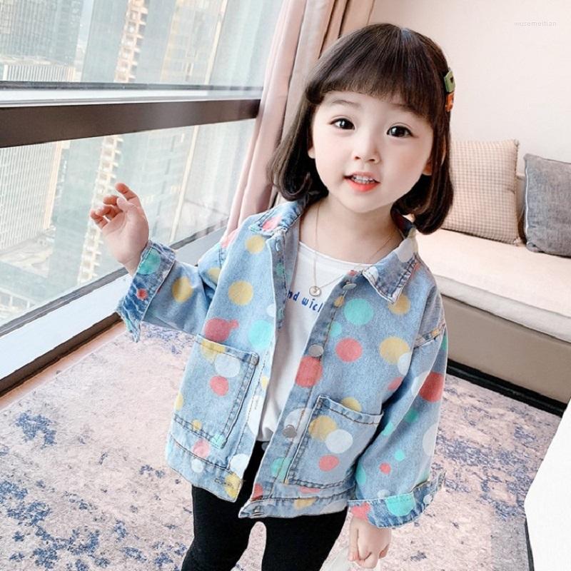 Jackets Polka Dots Lovely Baby Girls Denim Coats Kids Outfits Children Outerwear 1-8 Years, Blue
Jackets Polka Dots Lovely Baby Girls Denim Coats Kids Outfits Children Outerwear 1-8 Years, Blue