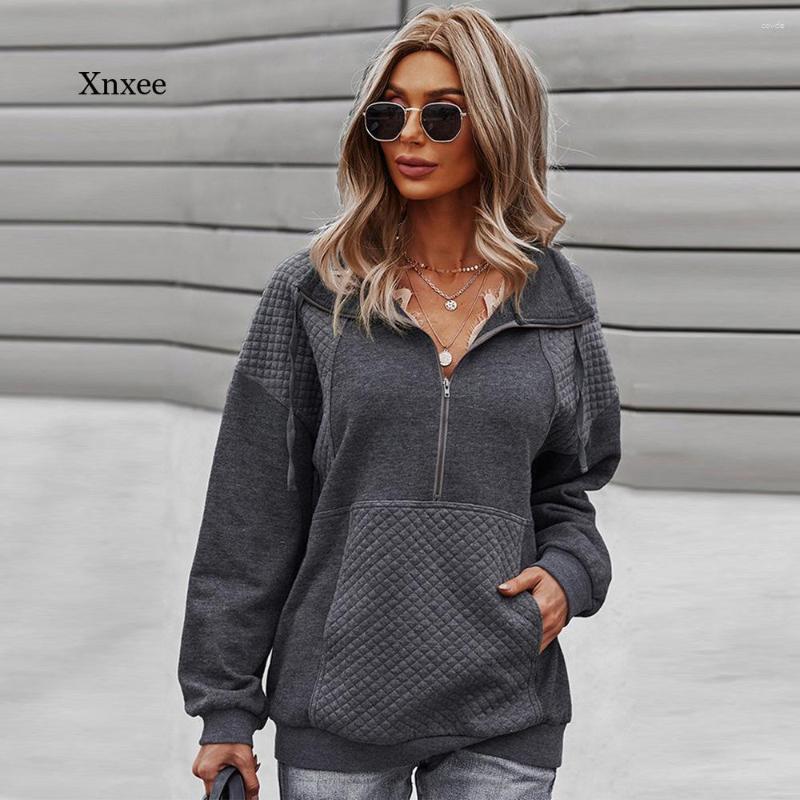 Women' Jackets Zipper Sweatshirt Turn-Down Collar Woman Coat Autumn Winter Loose Female Long Sleeve Warm Elegant Ladies Top Sweatshirts, B5
Women' Jackets Zipper Sweatshirt Turn-Down Collar Woman Coat Autumn Winter Loose Female Long Sleeve Warm Elegant Ladies Top Sweatshirts, B5