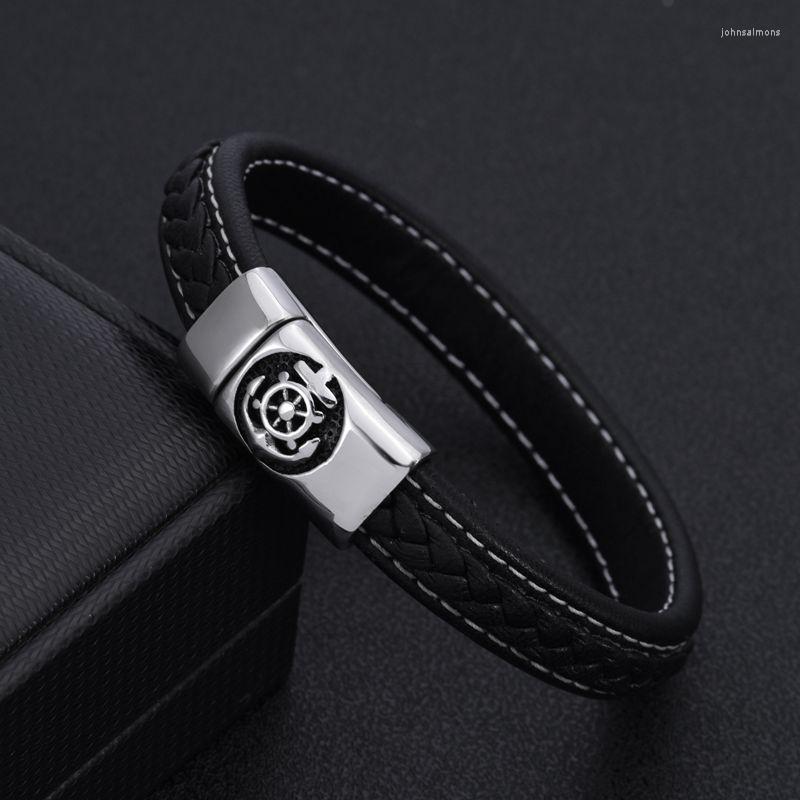Link Bracelets Fashion Unique Anchor Magnet Chain Men Male Charm Soft Leather Sporty Jewelry Pulsera
Link Bracelets Fashion Unique Anchor Magnet Chain Men Male Charm Soft Leather Sporty Jewelry Pulsera