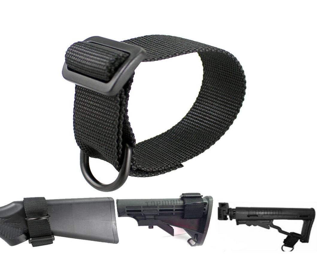 Tactical Butt stock Sling Loop Adapter Shoulder Strap for Sgun Rifle Mount2877061, Black
Tactical Butt stock Sling Loop Adapter Shoulder Strap for Sgun Rifle Mount2877061, Black