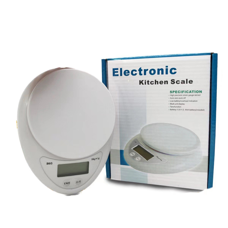 5000g/1g Digital Electronic Scale Household Kitchen Scale Baking High Precision Pocket Scale Weighing Scales