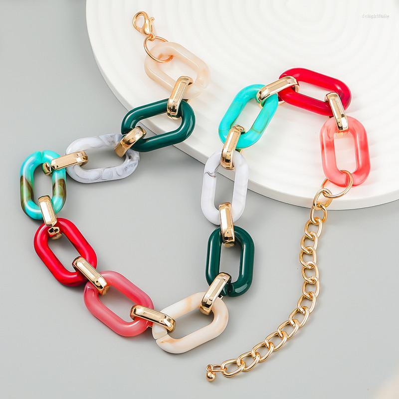 Choker Find Me Bohemia Multi Color Resin Clavicle Necklace For Women Fashion Jewelry Accessories
Choker Find Me Bohemia Multi Color Resin Clavicle Necklace For Women Fashion Jewelry Accessories