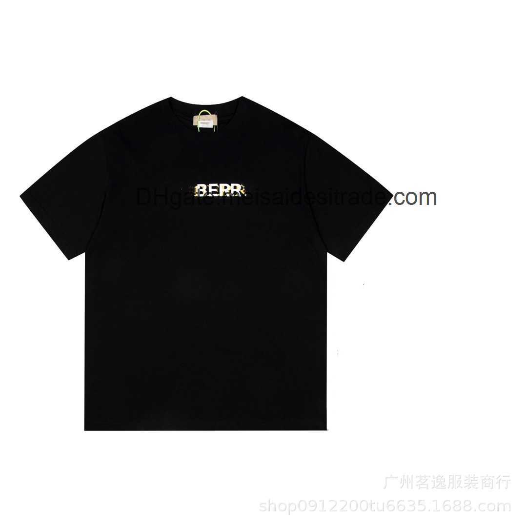 AAAAA Designer Luxury T-shirt Bur Brand The correct version BU home bronzing glue printing font round neck short sleeve is versatile for lovers fashion gift version, Black
AAAAA Designer Luxury T-shirt Bur Brand The correct version BU home bronzing glue printing font round neck short sleeve is versatile for lovers fashion gift version, Black