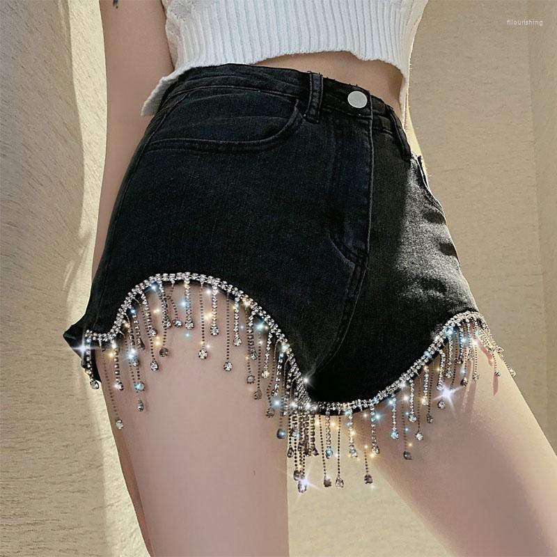 Women' Jeans Tassels Fashion Beading Denim Shorts Girl High Waist Women Summer Elastic Korean Ins Tights Pants, White
Women' Jeans Tassels Fashion Beading Denim Shorts Girl High Waist Women Summer Elastic Korean Ins Tights Pants, White