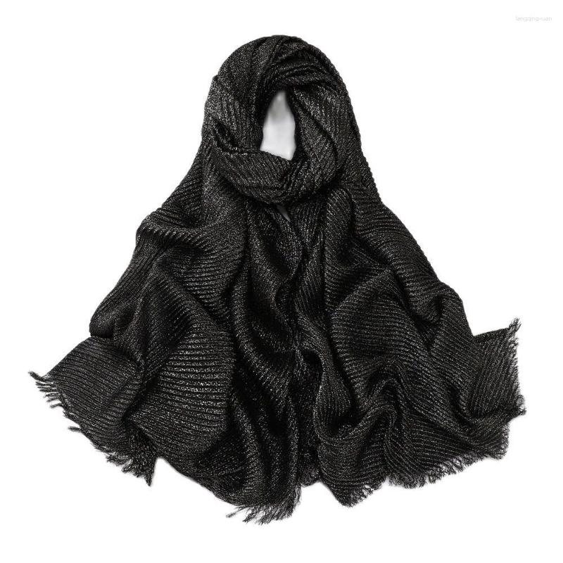 Scarves 24 Colors Plain Glitter Shimmer Wrinkle Fringe Viscose Scarf Shawl Lady Thin Ripple Wrap Pashmina Stole Bufandas Muslim Hijab
Scarves 24 Colors Plain Glitter Shimmer Wrinkle Fringe Viscose Scarf Shawl Lady Thin Ripple Wrap Pashmina Stole Bufandas Muslim Hijab