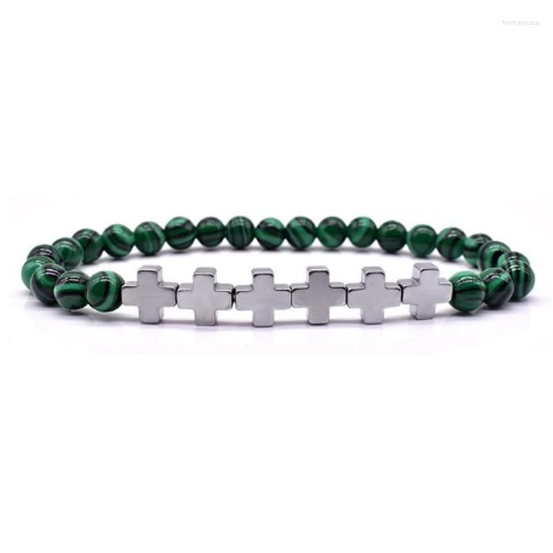 Charm Bracelets Unisex Bracelet Natural Hematite Volcanic Beaded Cross Lava Stone Diffuser For Men Women Fashion Jewelry GiftCharm Raym22
Charm Bracelets Unisex Bracelet Natural Hematite Volcanic Beaded Cross Lava Stone Diffuser For Men Women Fashion Jewelry GiftCharm Raym22