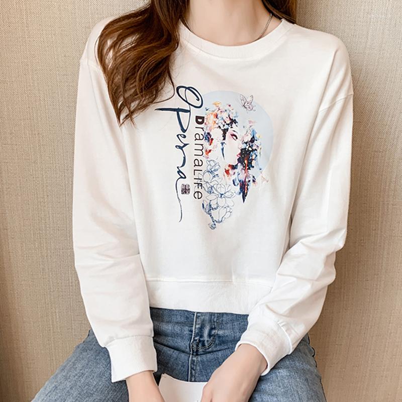 Women' T Shirts Korean Style Short Tops Casual Loose Women' Tshirt Shirt Basic Bottoming Ladies O-neck Long Sleeve Tee, Black
Women' T Shirts Korean Style Short Tops Casual Loose Women' Tshirt Shirt Basic Bottoming Ladies O-neck Long Sleeve Tee, Black