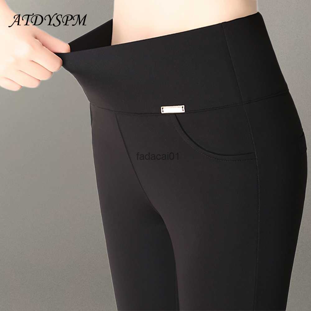 Elegant Skinny Pencil Pants For Women High Waist High Stretch Ladies Casual Pants Trousers Women Pantalons De Mujer Oversize L230621, Black
Elegant Skinny Pencil Pants For Women High Waist High Stretch Ladies Casual Pants Trousers Women Pantalons De Mujer Oversize L230621, Black