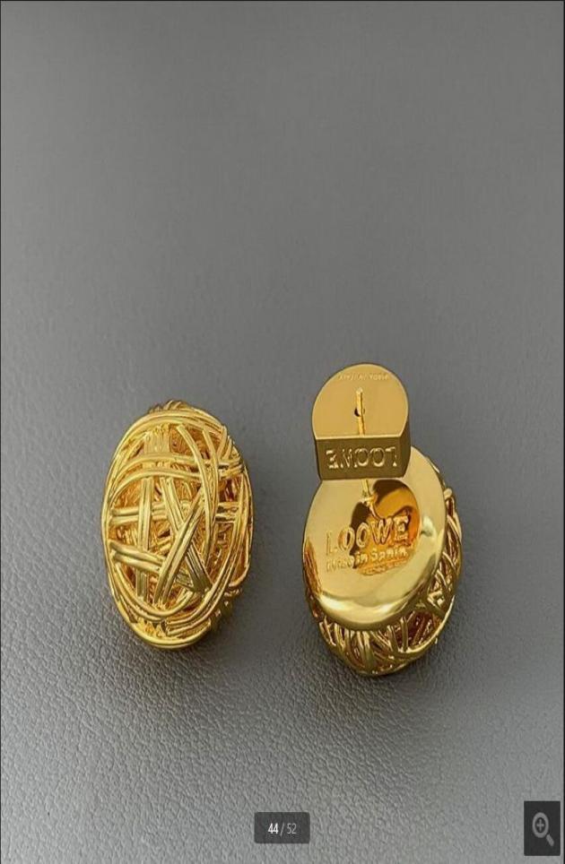 New Fashion Anagram pendant necklace asymmetric women retro earrings brass 18K gold plated ear stud hoop ladies Designer Jewelry L9600270
New Fashion Anagram pendant necklace asymmetric women retro earrings brass 18K gold plated ear stud hoop ladies Designer Jewelry L9600270
