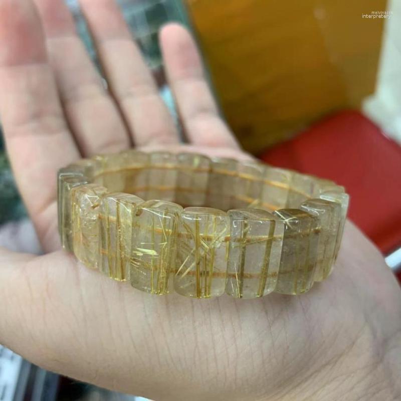 Strand Golden Rutilated Quartz Stone Beads Bracelet Natural Gem Jewelry Bangle For Woman Man Wholesale !
Strand Golden Rutilated Quartz Stone Beads Bracelet Natural Gem Jewelry Bangle For Woman Man Wholesale !