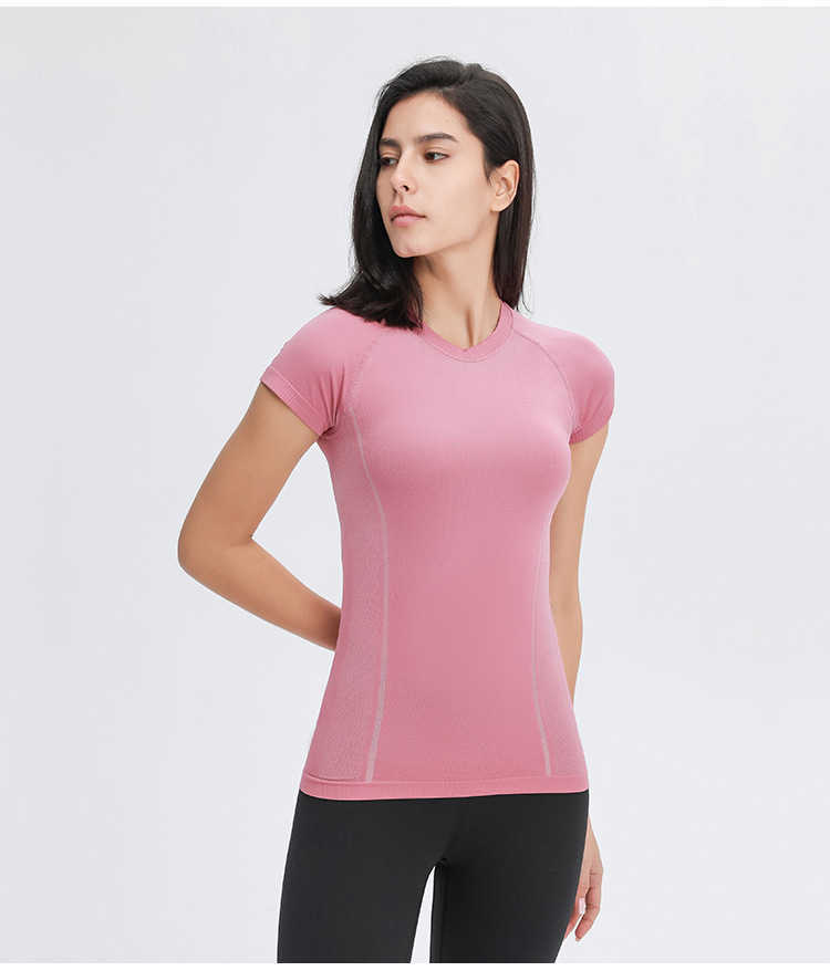 Yoga Top Women Gym Shirts Crop Top Yoga Sport Short Sleeve Womens Clothing T-shirts Outdoor Breathable Elastic Leisure Sportswear Summer L-23, Black
Yoga Top Women Gym Shirts Crop Top Yoga Sport Short Sleeve Womens Clothing T-shirts Outdoor Breathable Elastic Leisure Sportswear Summer L-23, Black