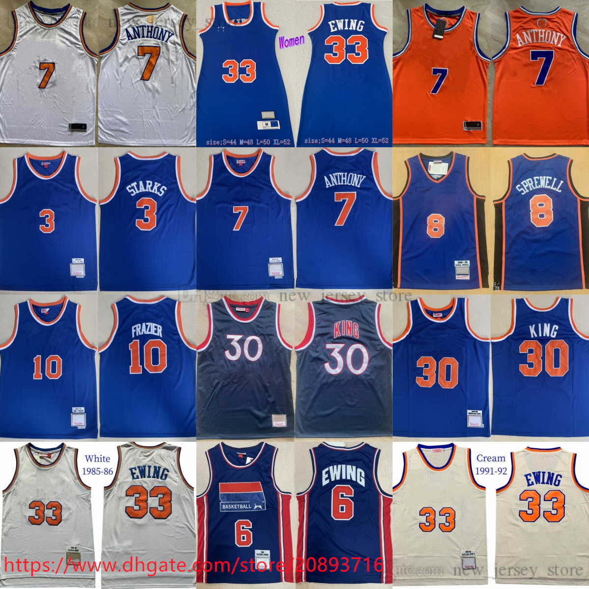 Mitchell and Ness 1984-85 Basketball Bernard King Jerseys Classic Retro Patrick Ewing Latrell Sprewell John Starks Walt Frazier Carmelo Anthony Jerseys Women Skirt
Mitchell and Ness 1984-85 Basketball Bernard King Jerseys Classic Retro Patrick Ewing Latrell Sprewell John Starks Walt Frazier Carmelo Anthony Jerseys Women Skirt
