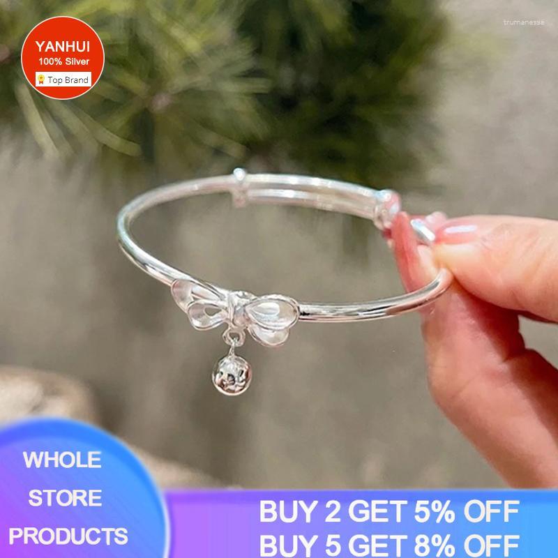 Bangle Romantic Cute Solid Silver Color Bead Charm Bow Tie Bracelet For Women Girl Fashion Gift Original JewelryBangleBangle Raym22
Bangle Romantic Cute Solid Silver Color Bead Charm Bow Tie Bracelet For Women Girl Fashion Gift Original JewelryBangleBangle Raym22