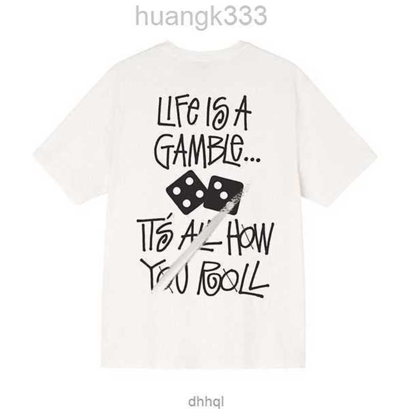 Designer 2023 Stussys Tops Lettering Short Sleeves 2023ss Womens Dice Printed Tshirts Round Neck Pullover Couples Tee Cotton High Street 8 Hlaqa3a1e1i21RZK, 11
Designer 2023 Stussys Tops Lettering Short Sleeves 2023ss Womens Dice Printed Tshirts Round Neck Pullover Couples Tee Cotton High Street 8 Hlaqa3a1e1i21RZK, 11