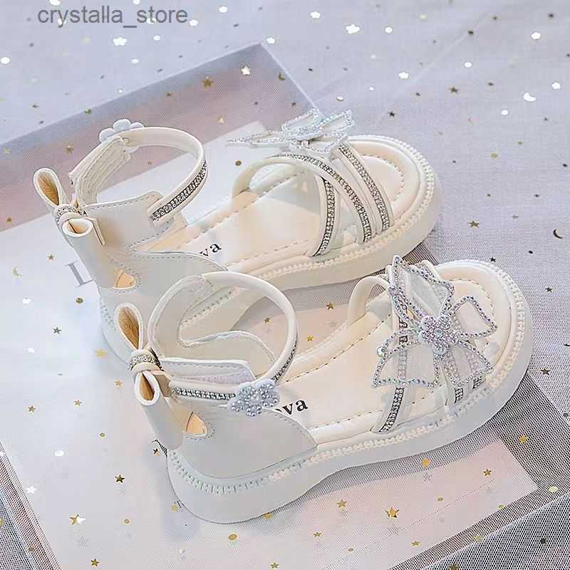 Summer Childrens Princess Sandals Bowknot Flower Rhinestone Soft Girls Roam Shoes Non-slip Breathable Fashion Sandals Kids L230518, Black
Summer Childrens Princess Sandals Bowknot Flower Rhinestone Soft Girls Roam Shoes Non-slip Breathable Fashion Sandals Kids L230518, Black